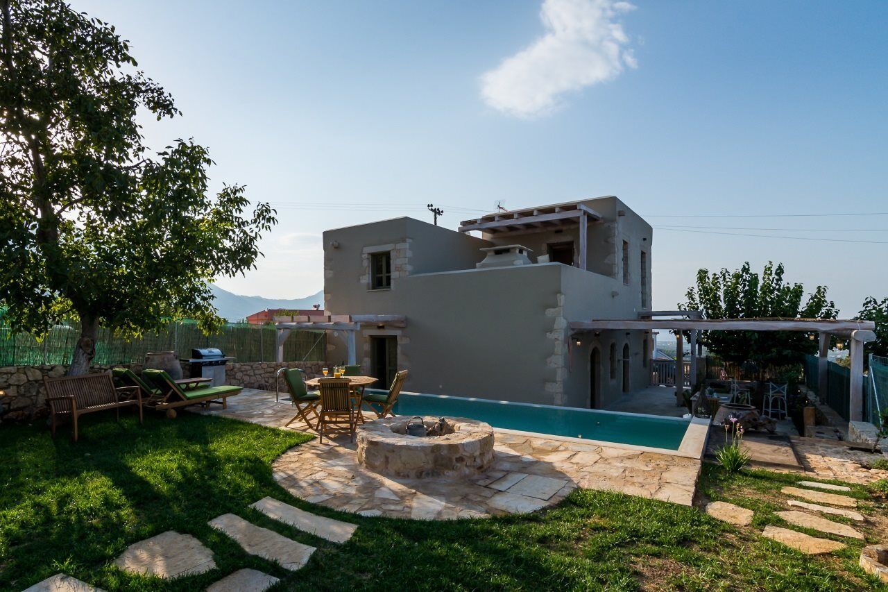 Traditional Stonebuilt Villa Leonanto, Only 5 Km From A Sandy Beach Kástellos Zewnętrze zdjęcie